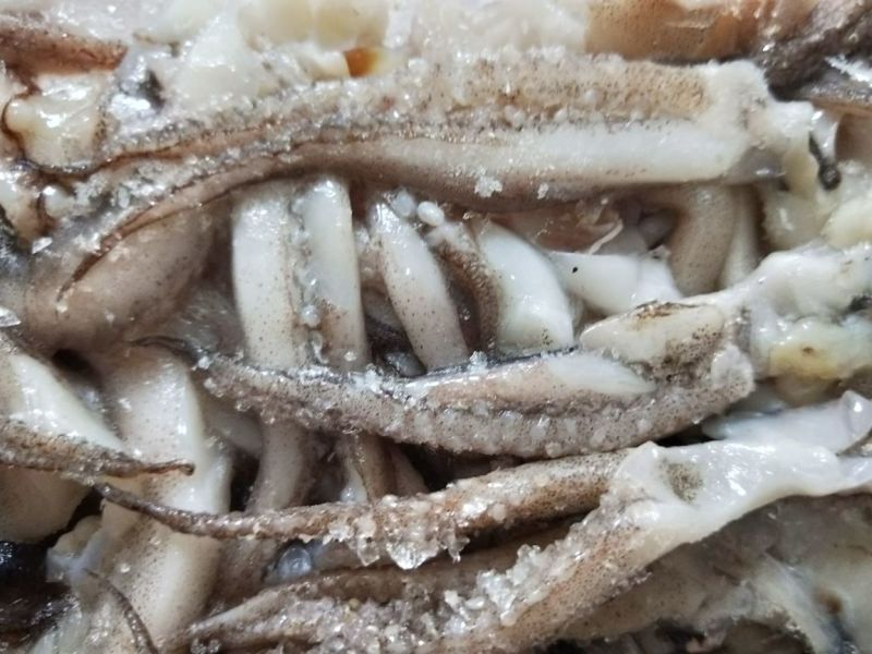 鱿鱼食用冰冻