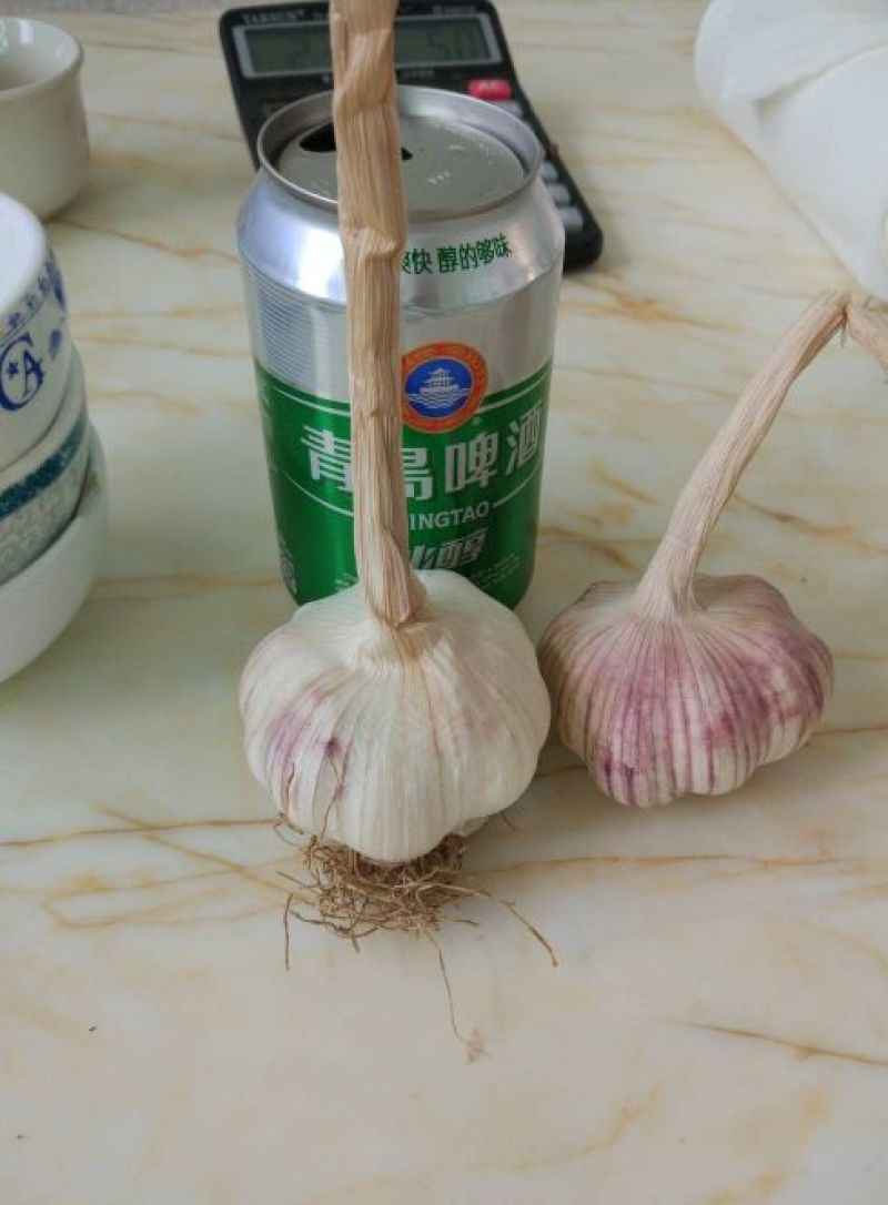 紫皮蒜混级统货干蒜