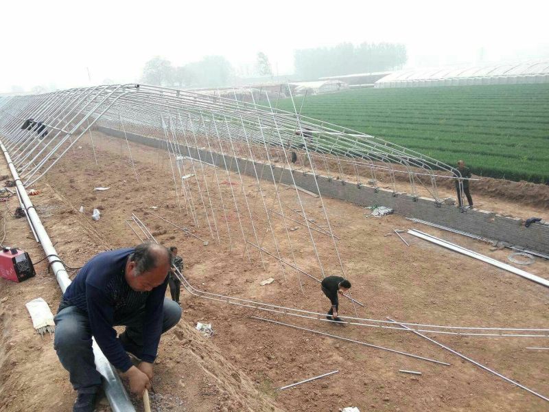 温室大棚骨架安装