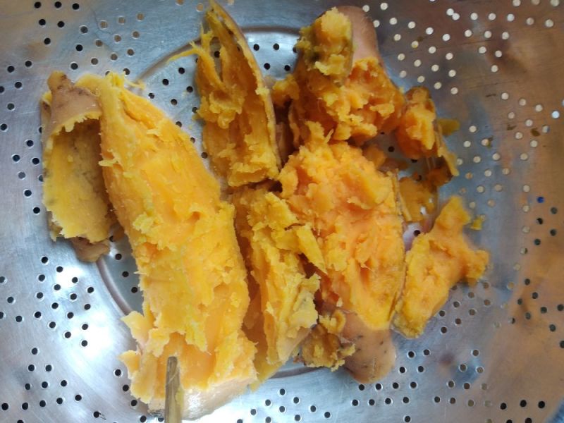 高原蜜红薯（灰薯）（建水莎悠），黄皮黄芯，3两