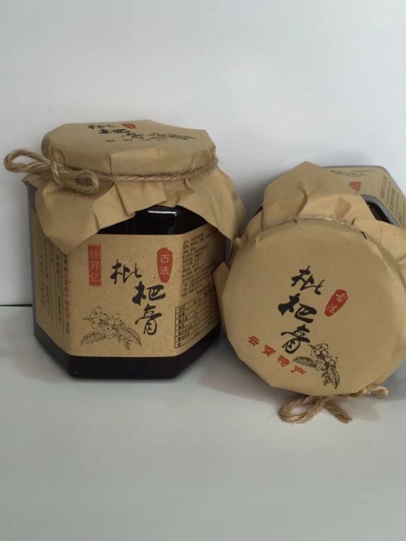农家手工自制川贝枇杷膏