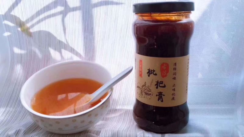 农家手工自制川贝枇杷膏