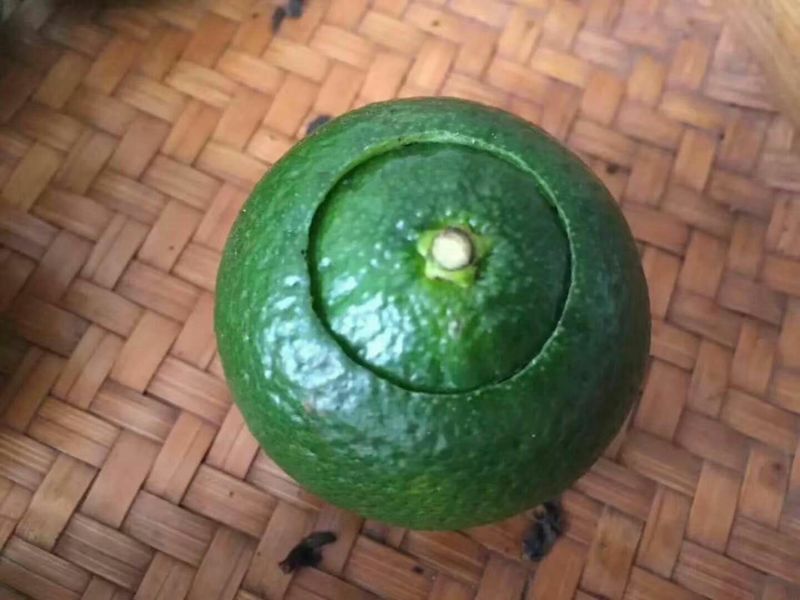 小青柑普洱茶
