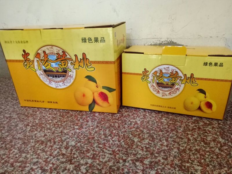 炎陵黄桃自家种植