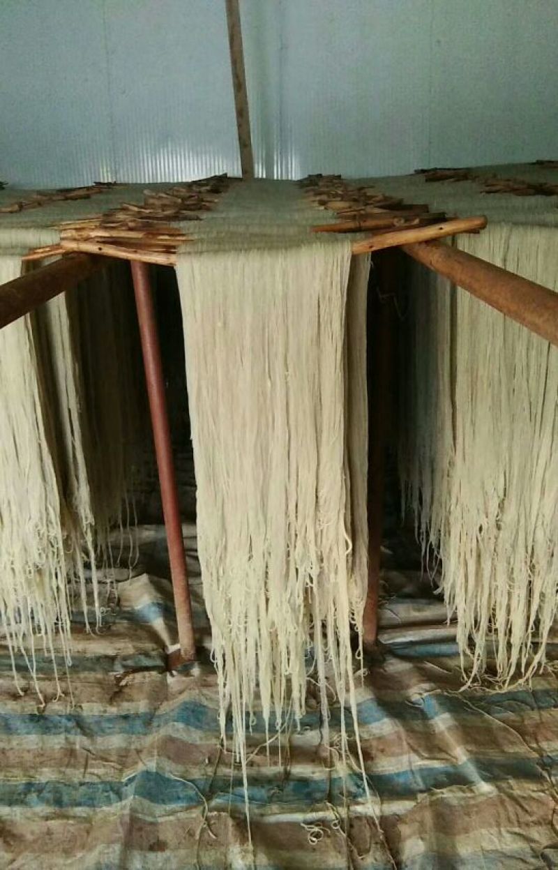 手工空心挂面，纯手工红薯粉条