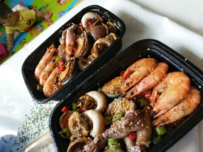 海鲜加工厂海鲜汇各种产品