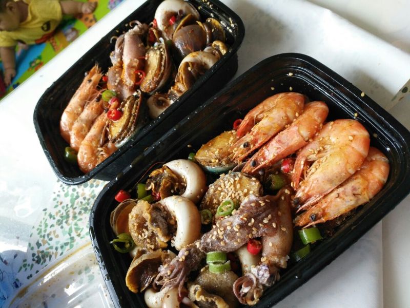 海鲜加工厂海鲜汇各种产品