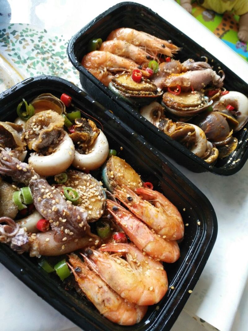 海鲜加工厂海鲜汇各种产品