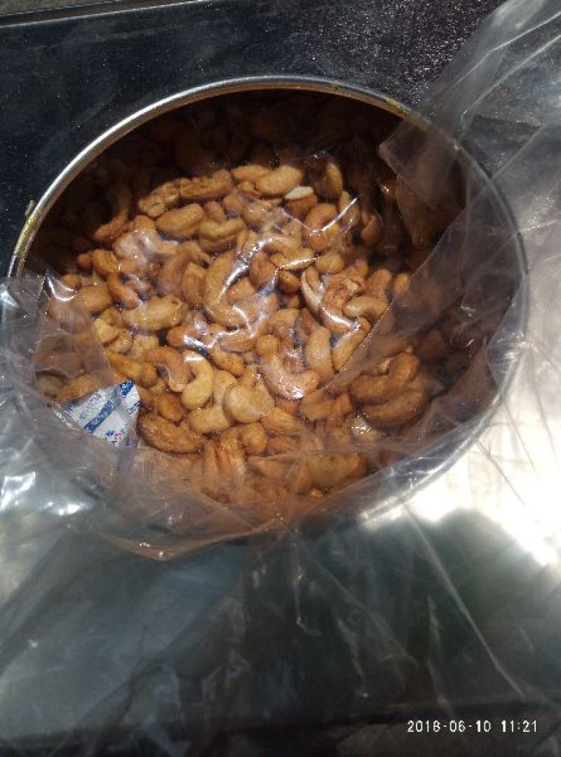 永鹏A淮盐精制腰果净含量20kg/箱