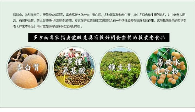 广东石硖/储良龙眼顺丰包邮批发一件代发甜度高