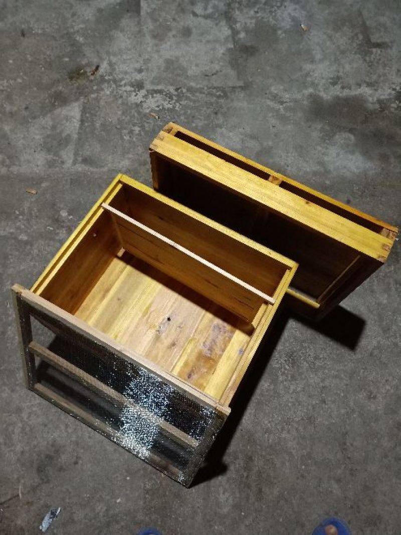 标准十框蜜蜂箱平箱煮蜡蜂箱