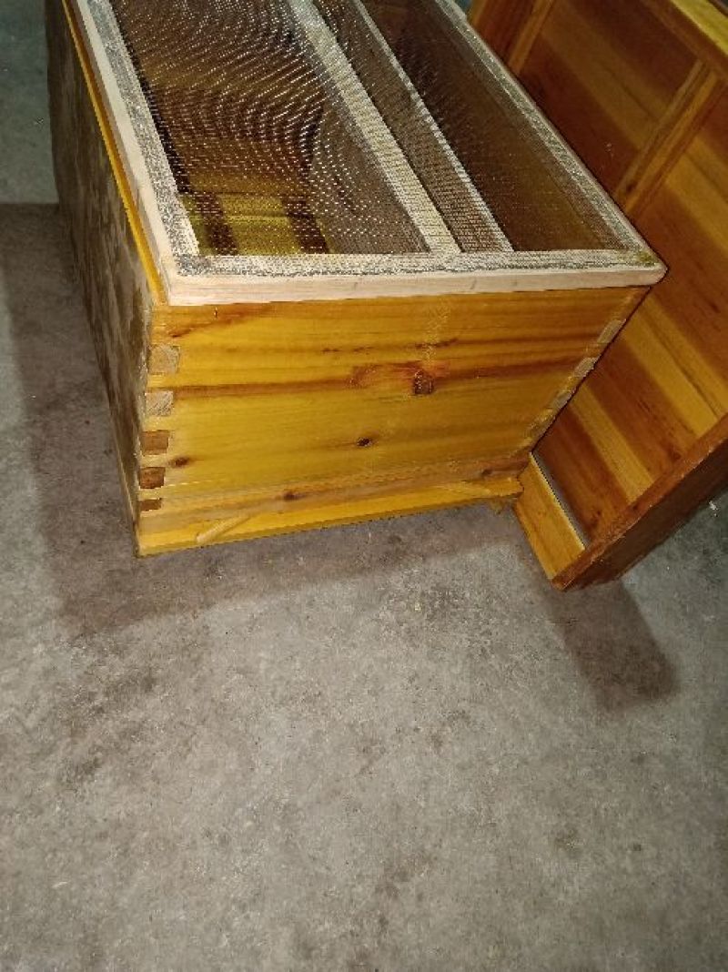 标准十框蜜蜂箱平箱煮蜡蜂箱