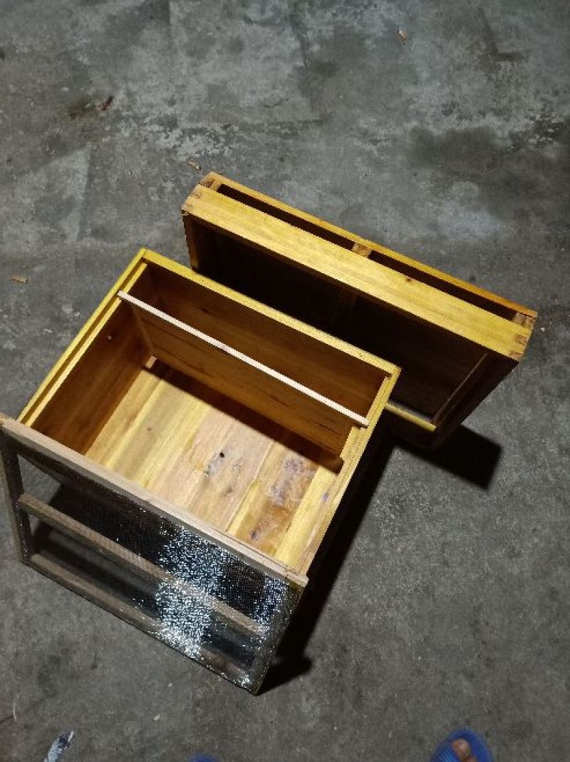 标准十框蜜蜂箱平箱煮蜡蜂箱