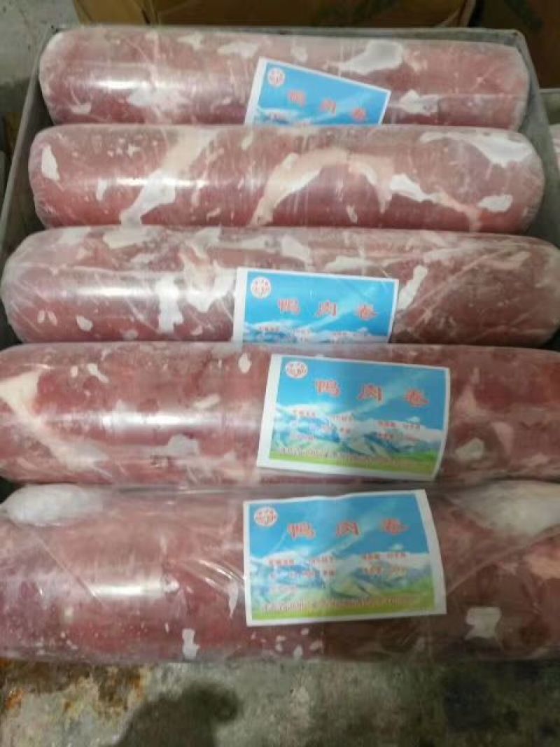 鸭肉砖鸭肉卷五十斤一件