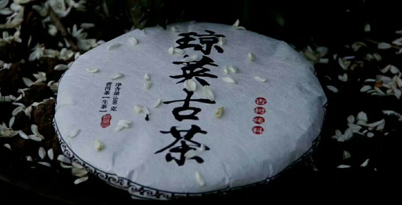 琼英古树茶，规格357克…生普