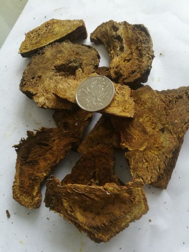 大黄药用大黄各种规格大黄片大黄丁大黄根包含量