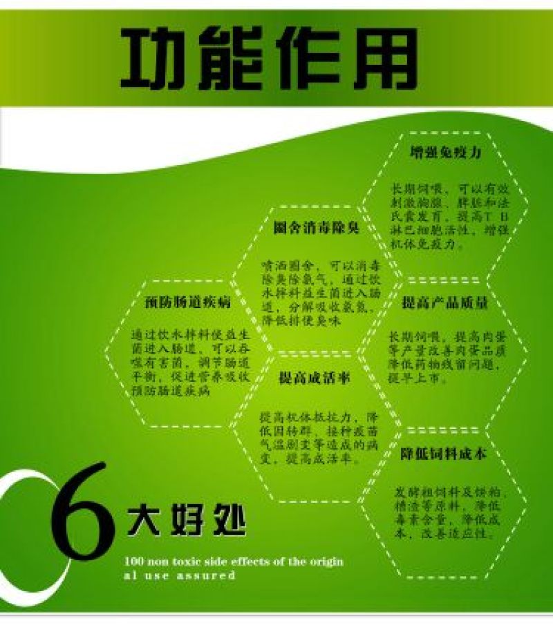 鸡儿健养鸡专用益生菌饮水保健液发酵豆渣饲料养鸡调理肠胃