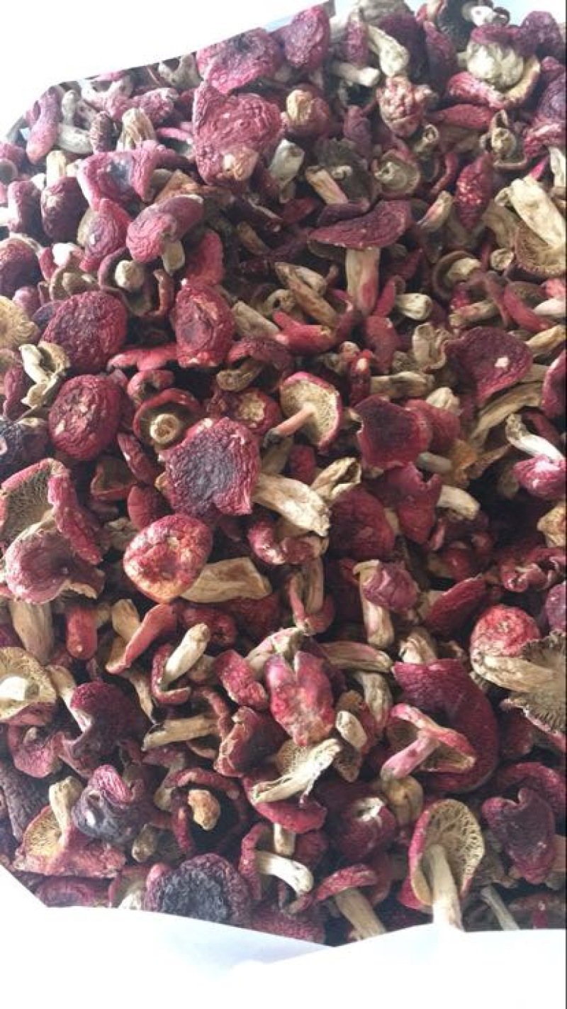 红菇0.01%1%特级5~8cm