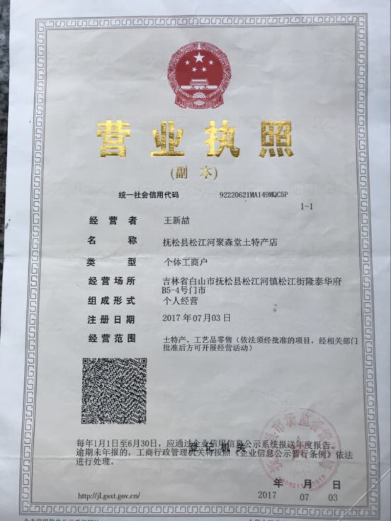 吉林人参干