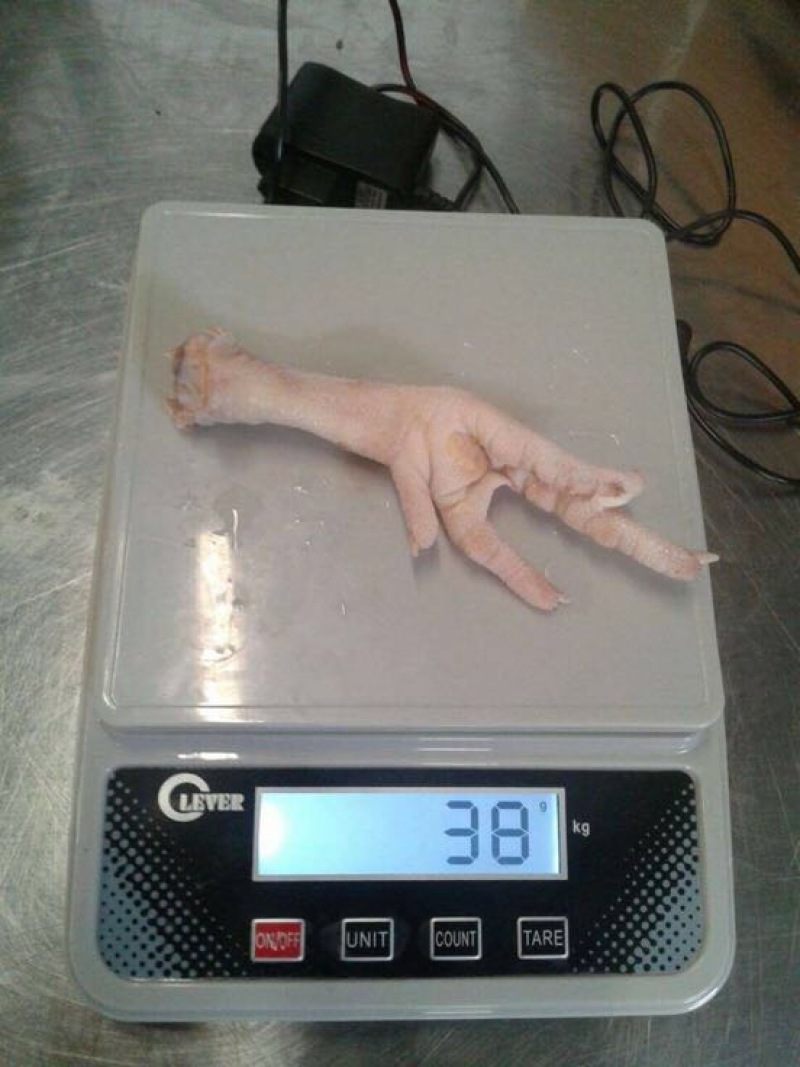 鸡爪冷冻散装