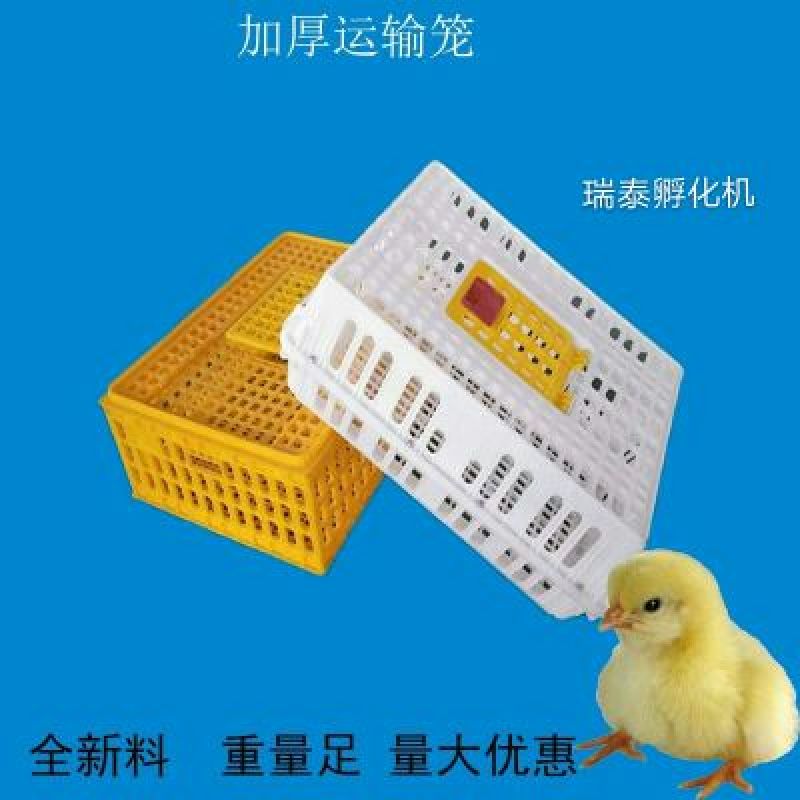 鸡鸭鹅加厚周转框运输笼全新熟料经久耐用五件包邮
