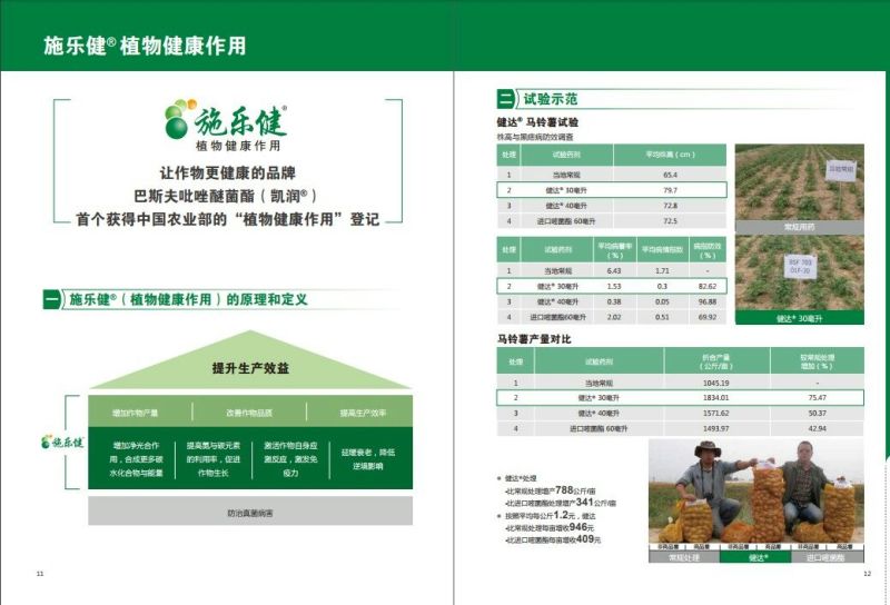 巴斯夫健达唑醚氟酰胺灰霉病炭疽病白粉病杀菌剂
