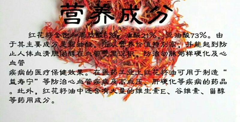 红花籽甘肃红花子