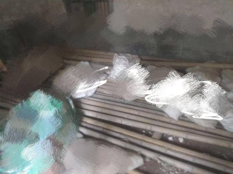 粗长竹竿