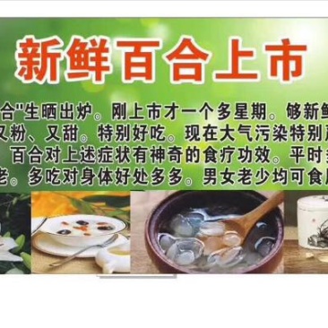 干百合独头食用