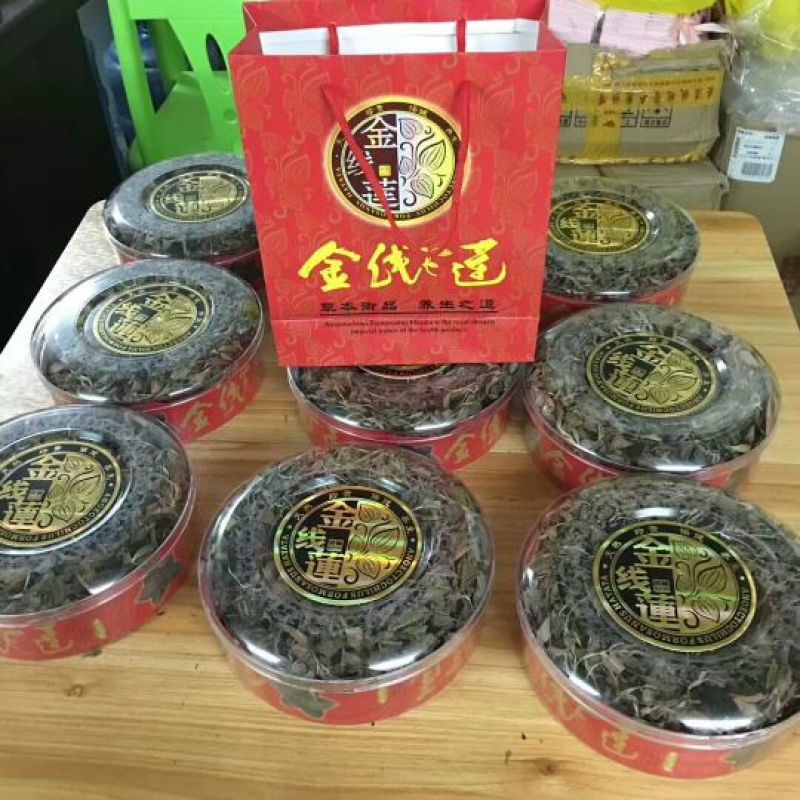 金线莲干品整株养生茶无硫熏大叶泡茶煲汤包邮