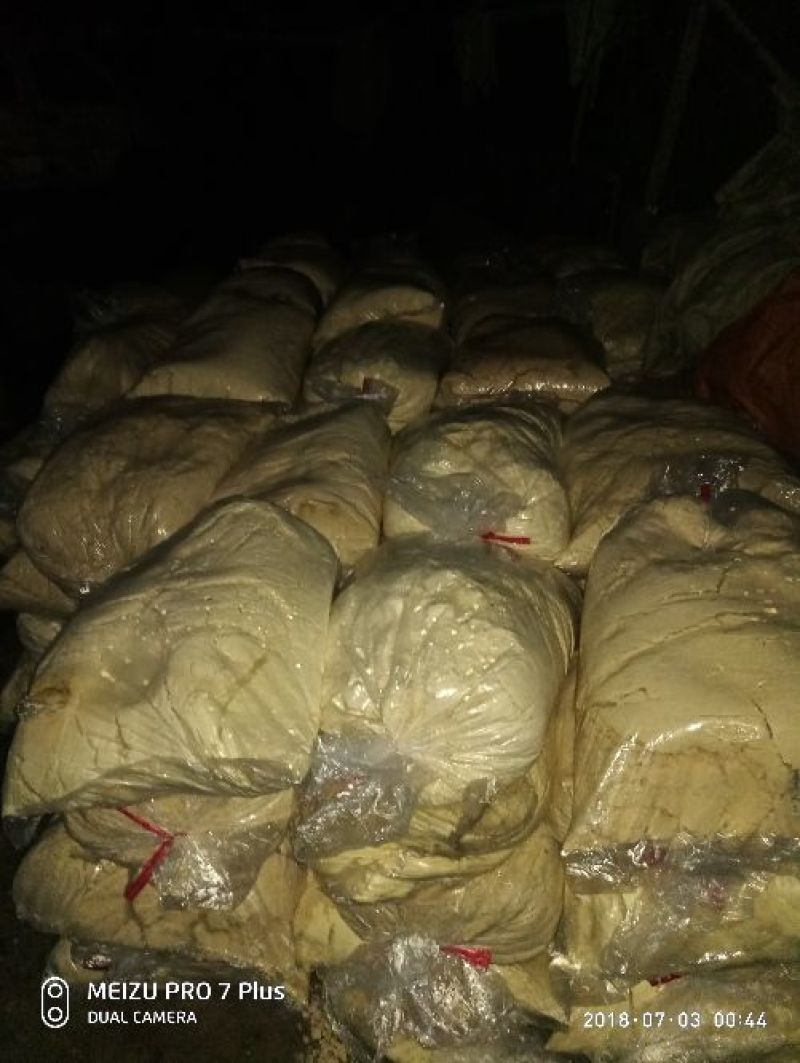 新鲜干豆渣