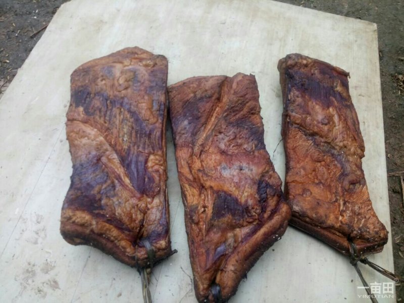 农家无饲料喂养老品种土猪肉，味道就是不一样