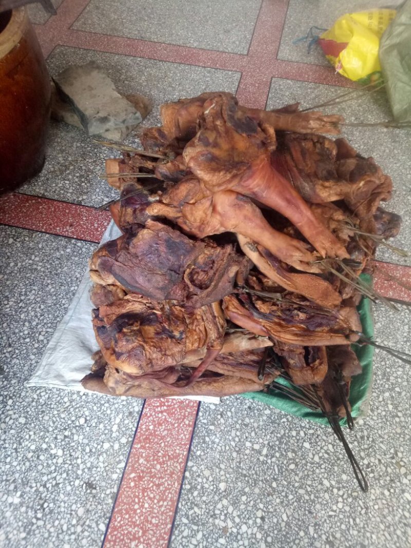 农家无饲料喂养老品种土猪肉，味道就是不一样