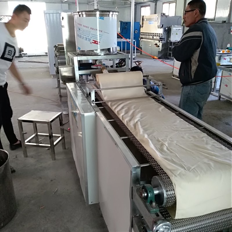 厂家直销全自动豆腐皮机金盛达家用小型豆腐皮机技术包教包会