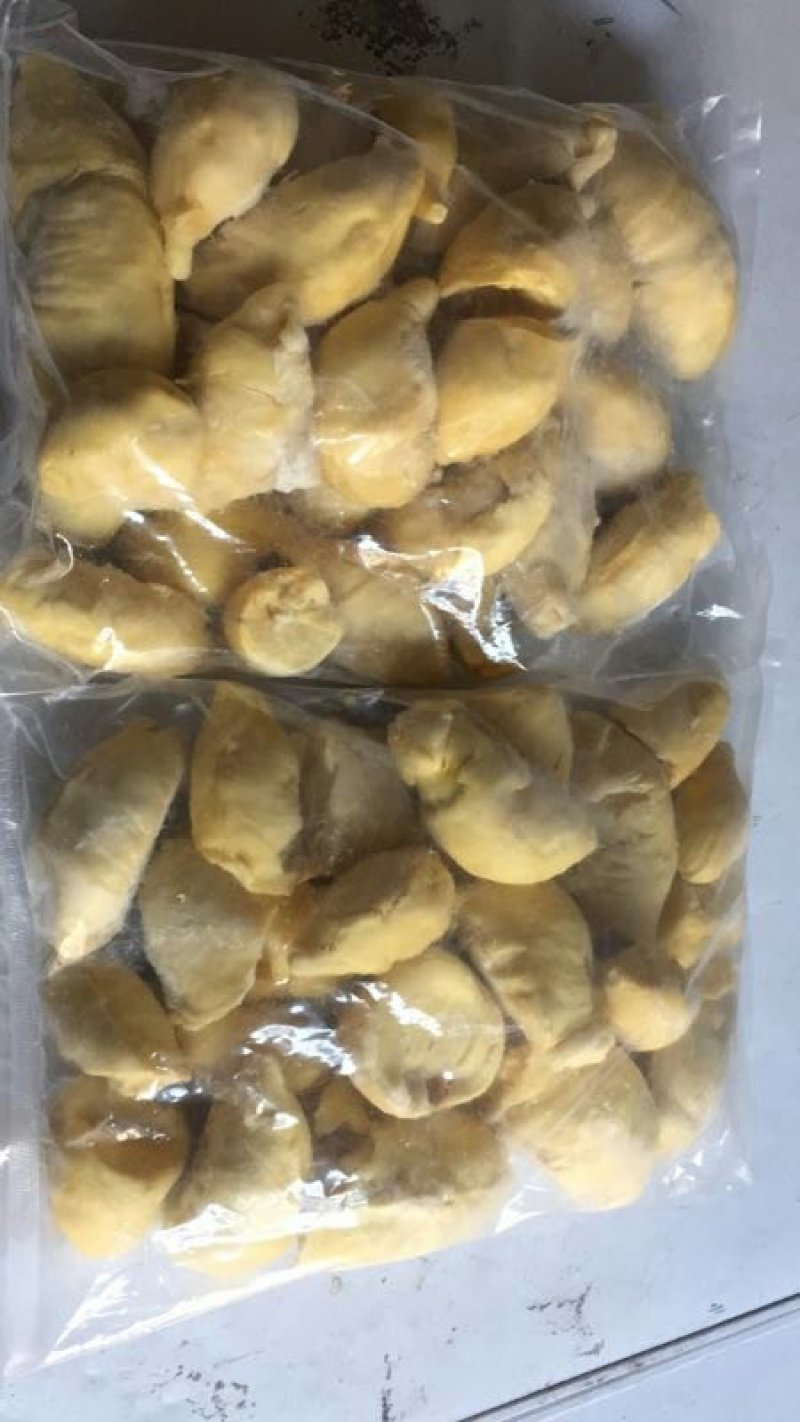 金枕头榴莲肉，冷冻金枕头榴莲肉