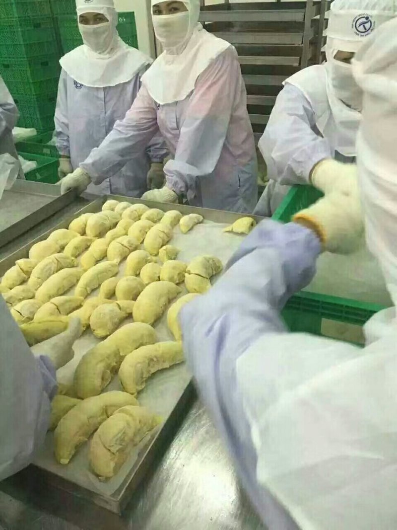 金枕头榴莲肉，冷冻金枕头榴莲肉