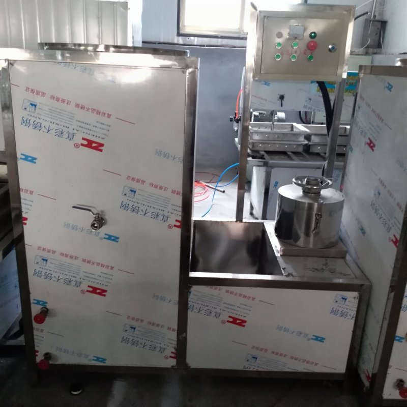 厂家直销全自动豆腐机气动豆腐成型机不锈钢豆腐机加工设备