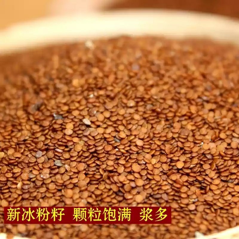 四川冰粉籽，凉粉籽，石花籽，木瓜子，假酸浆种子
