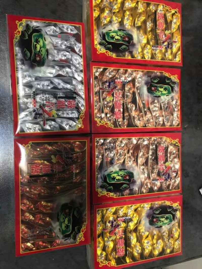 浓香铁观音耐泡纯手工250/盒✘2=500克小袋装包邮