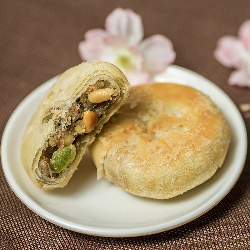 酥皮月饼多口味五仁红豆绿豆板栗
