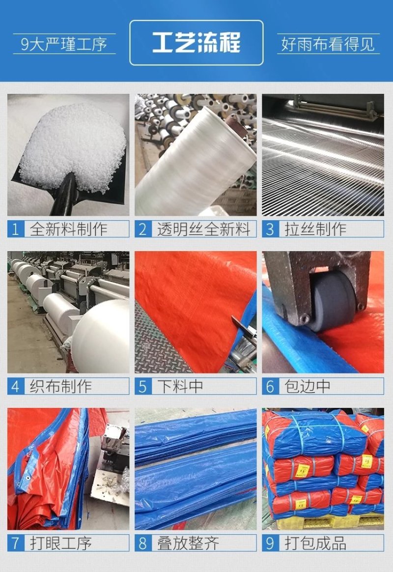 防雨布规格齐质量好价格优惠