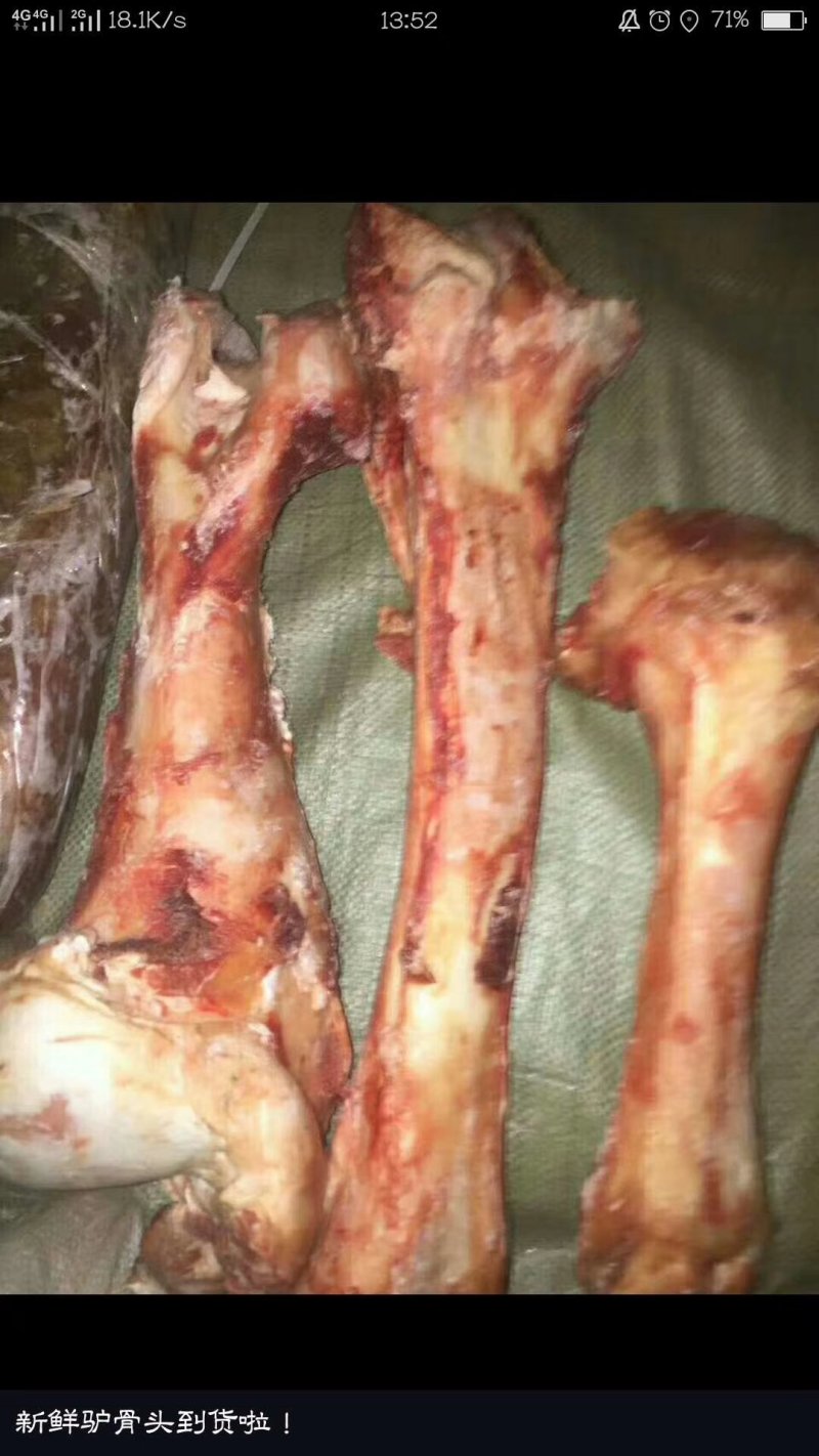 驴肉，马肉。驴下水。