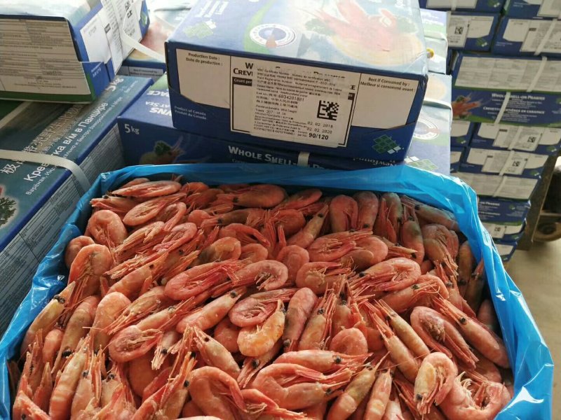 北极甜虾90-120