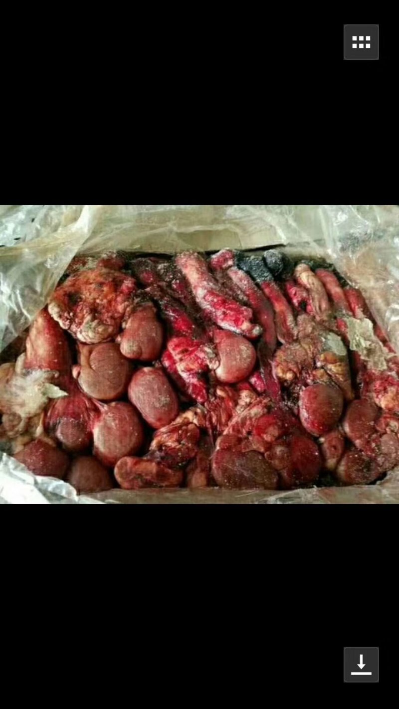 驴肉马副产品。