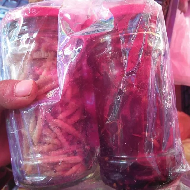 竹虫油炸蜂