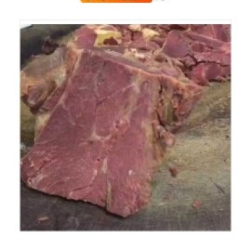 驴肉焖子特好吃