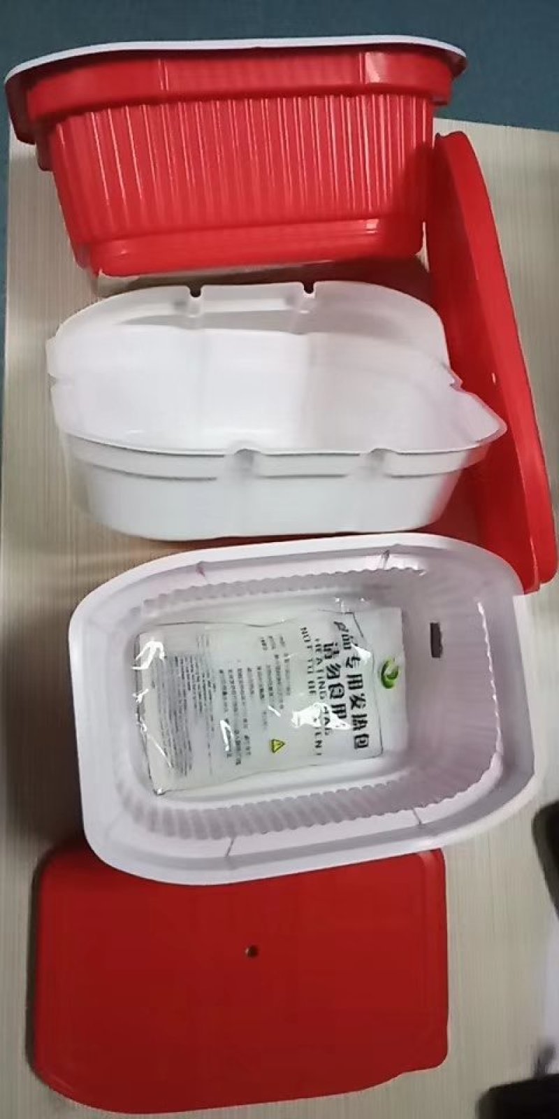 自热餐盒，双层