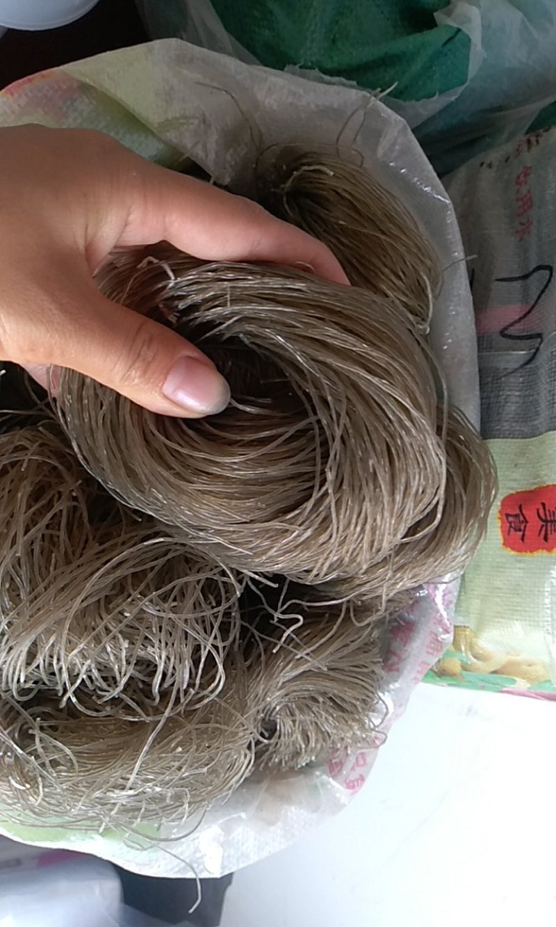 红薯粉条圈圈粉红薯粉丝番薯粉