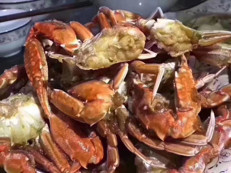 扁蟹(梭子蟹)，肉蟹，花盖蟹，石头蟹，小件试样8斤1件