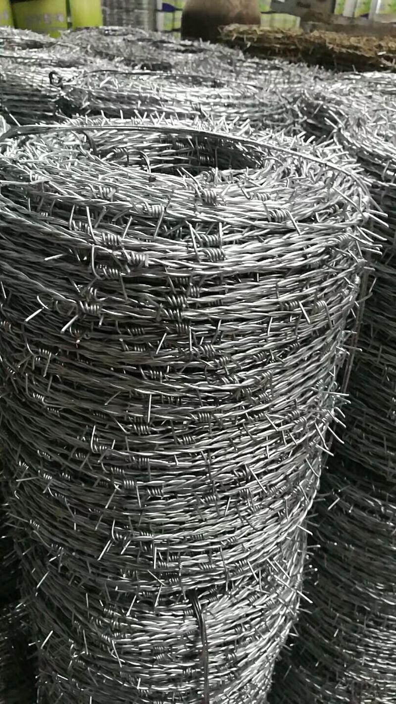圈地围栏网铁丝网养殖网铁蒺藜防盗网